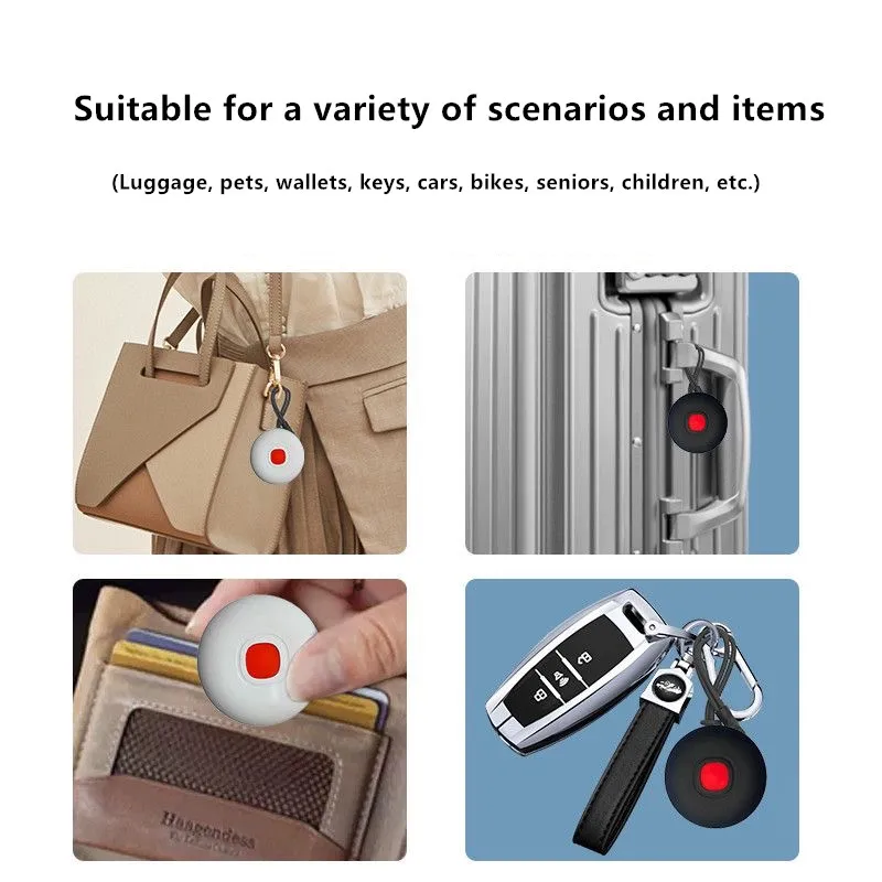 Smart Tag Air Tracker Bluetooth Search Locator Mini Air Tags Works With Find My Item Finders Device Global Positioning Anti Lost