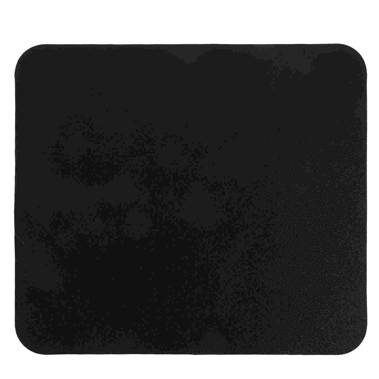 

Anti-slip Mouse Pad Non-slip Desk Office Washable Mat Pu Material Surface Black