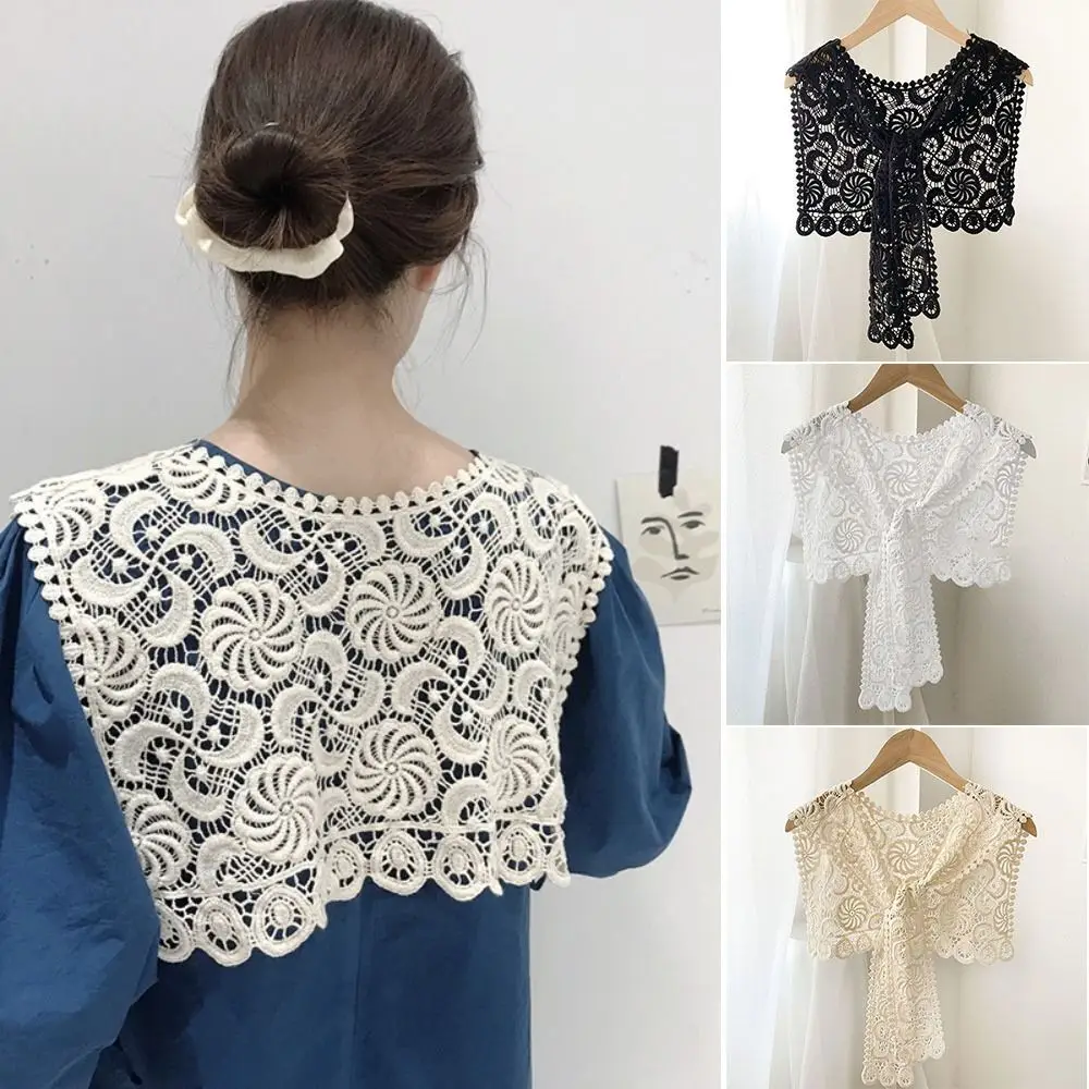 Solid Color Knitted Shawl Fashion Women Ladies Casual Female Scarf Summer Blouse Shoulders