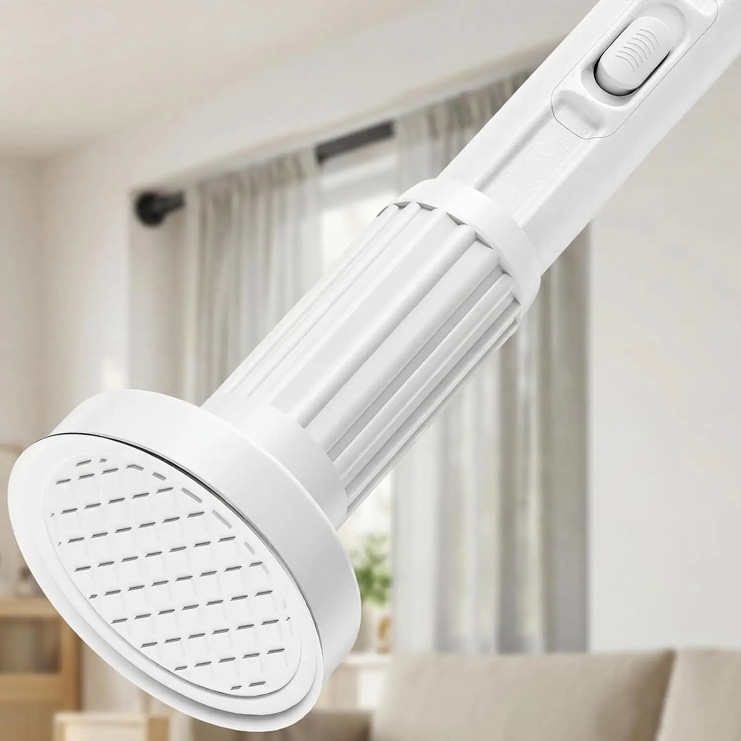 

Регулируемый карниз с натяжным механизмом, 40-86 дюймов, сверхпрочный, без сверления, не повреждает окна, противоскользящий, для окон