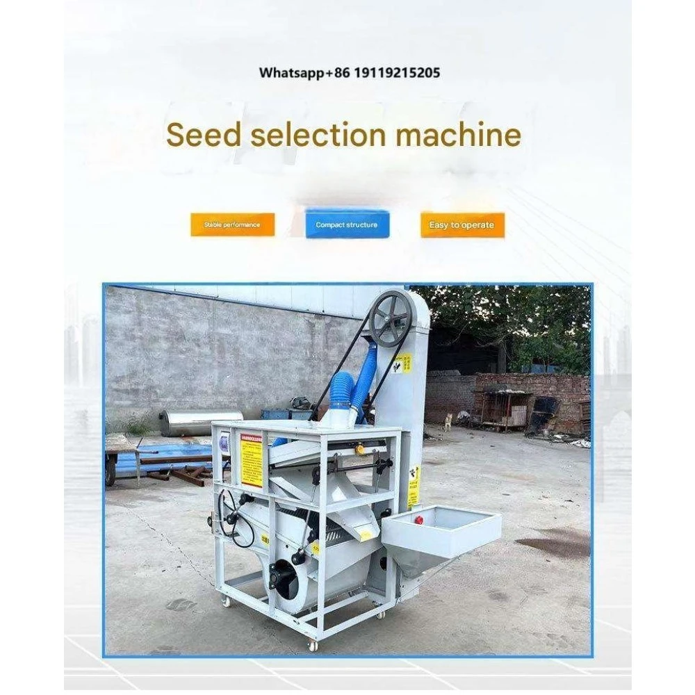 Corn Soybean Wheat Seed Cleaner Sunflower Seed Cleaner Machine Seed Gravity Separator