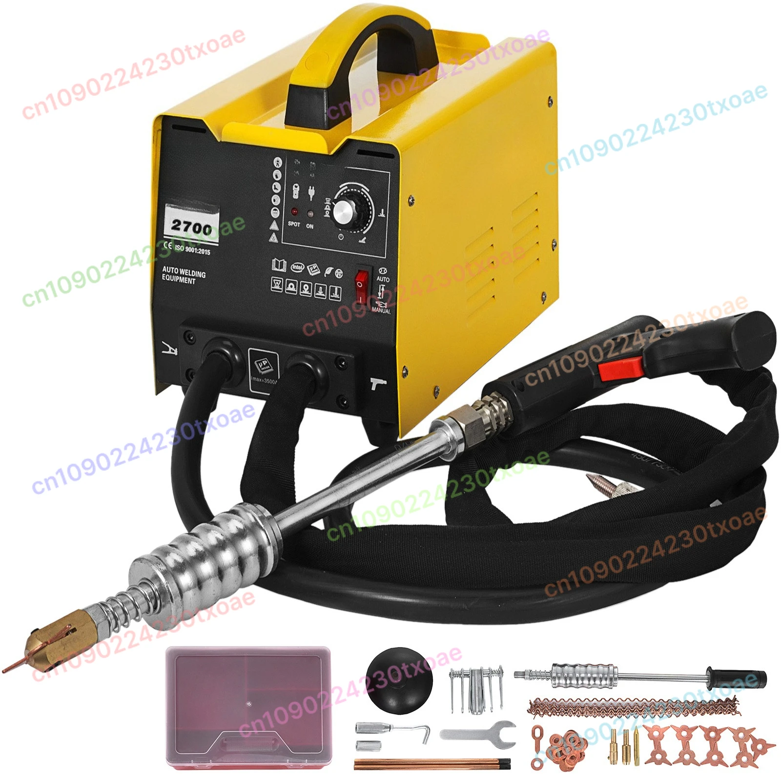 GYS2600 Dent Puller Machine 2500A Yellow Multi Mode for Car Body Repair Efficient Cooling