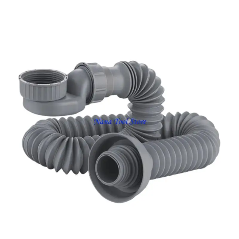 

31GJ Low Profile Flat Shower Drain Pipe Freestanding Tub Providing Odor Prevention