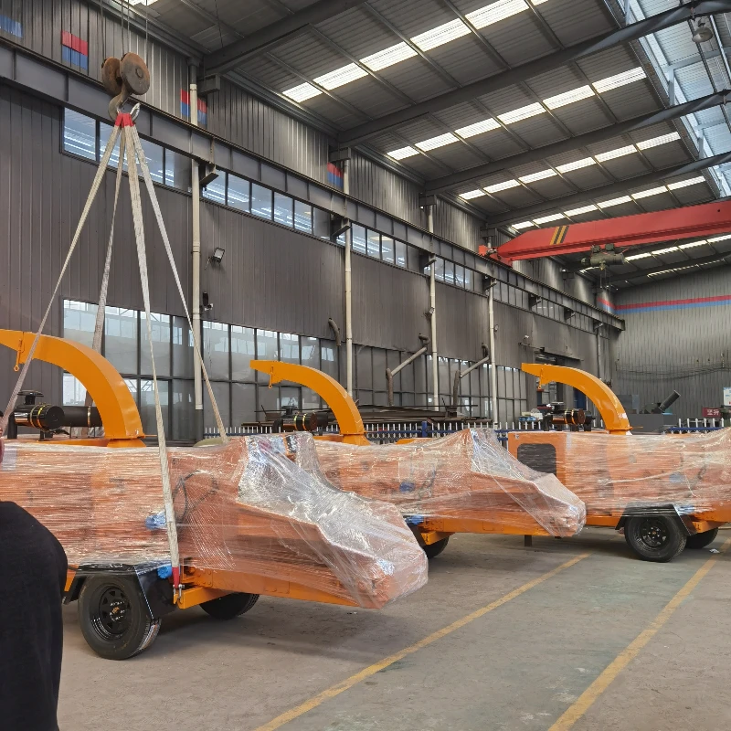 

Forestry Wood Chipper Machine Wood Shredder Crusher Mobile Wood Crusher Diesel Engine Industrial Adjustable Output