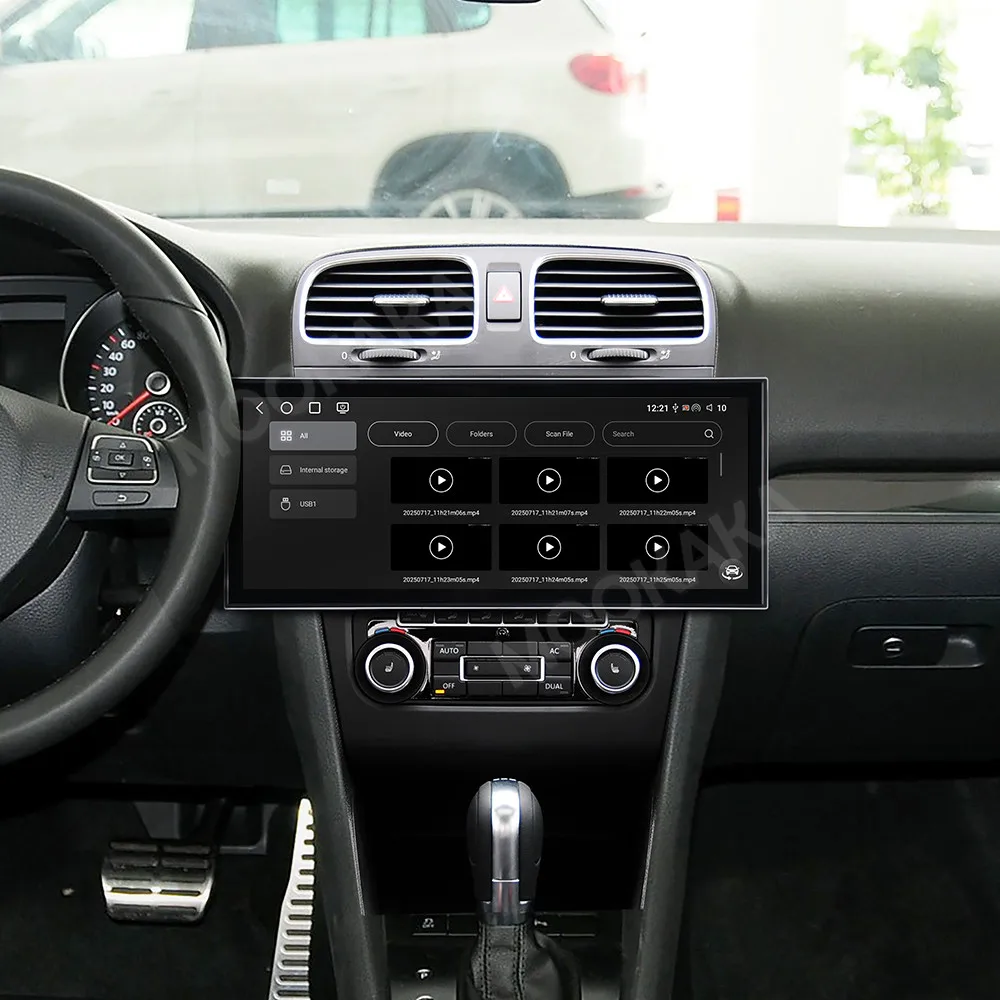 15.8 In Android 15 Carplay Radio For Volkswagen Golf 6 2007~2012 GPS Multimedia Player Navigation Car Stereo Receiver Head Unit