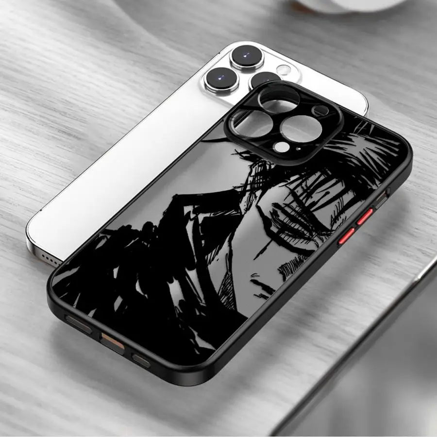 Anime Sukuna Jujutsus Kaisen Soft Cover Case für iPhone 11 8 7 SE XR 15 Pro MAX XS 13 Mini 11 Plus 14 12 16 16 Plus 14Pro 12Pro