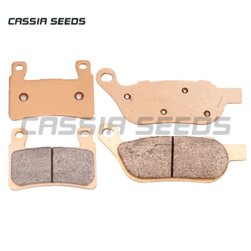 

Metal front and rear brake pads for Harley FLD 1584 Switchback FLS 1690 Softail Slim FLSS 1800 FXSB 1584 FXSB 1690