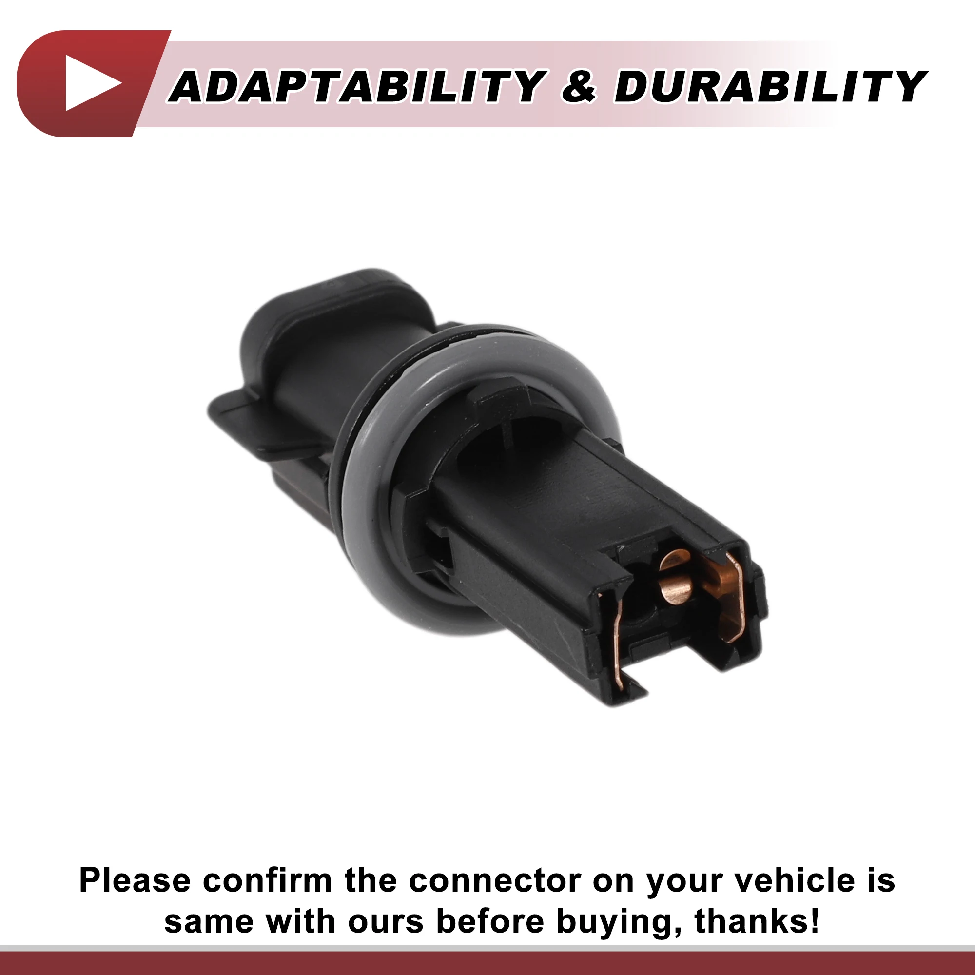 

X Autohaux 1 шт. цоколь для фар для Nissan Altima 09-16 No 262409M400/26240-9M400, разъем лампы, 2 контакта