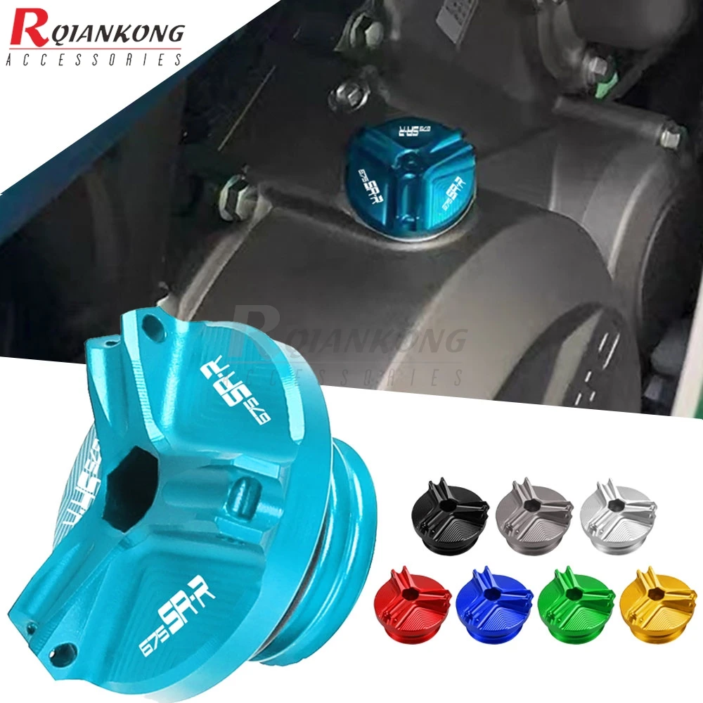 

M19*2.5 Motorcycle Oil Filter Cup FOR CFMOTO 675SR-R 675SRR 675 SR R SRR675 675 SRR 2023 2024 2025 2026 Engine Plug Covers Caps