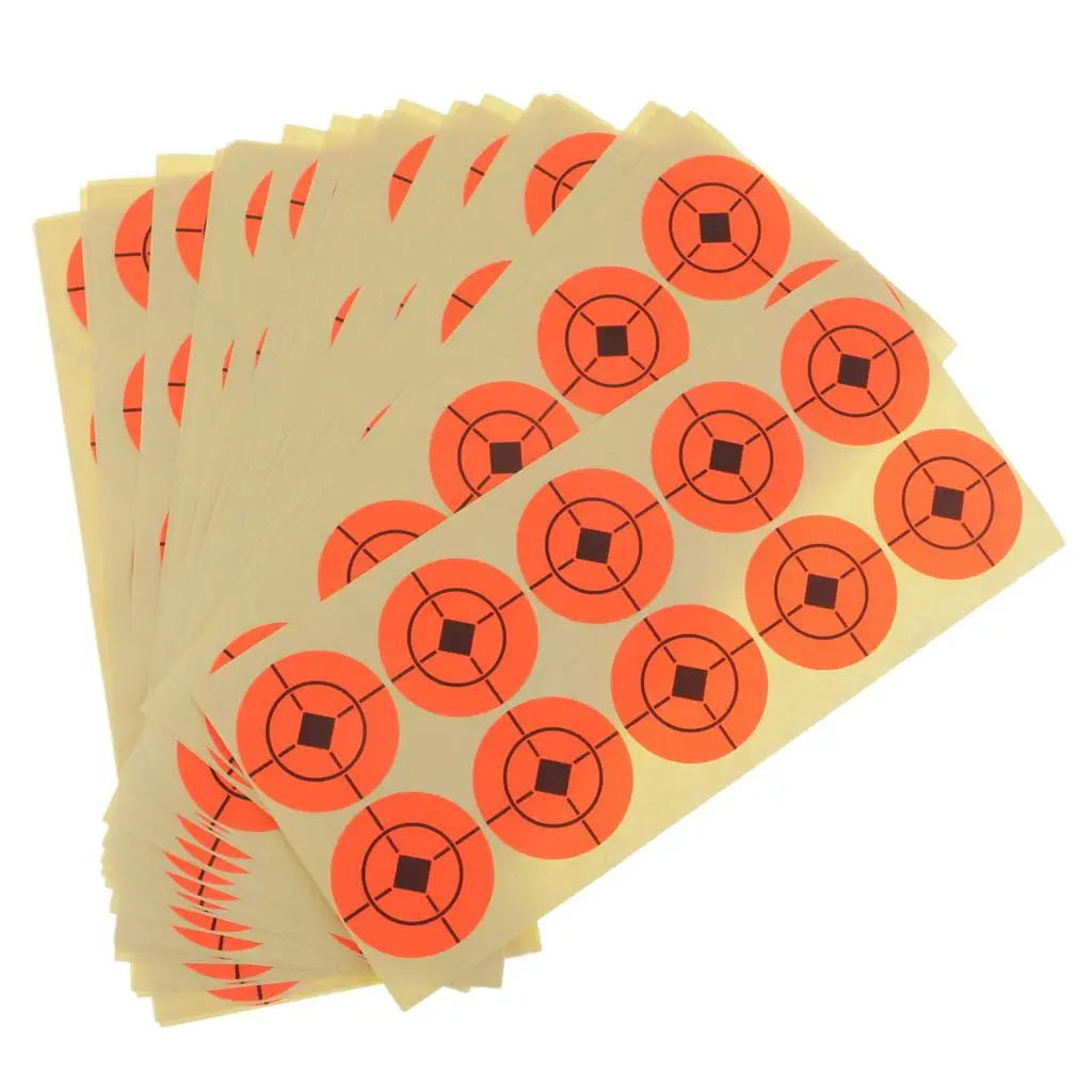 250pcs 4cm Target Stickers, Targets Stickers, Paper Targets