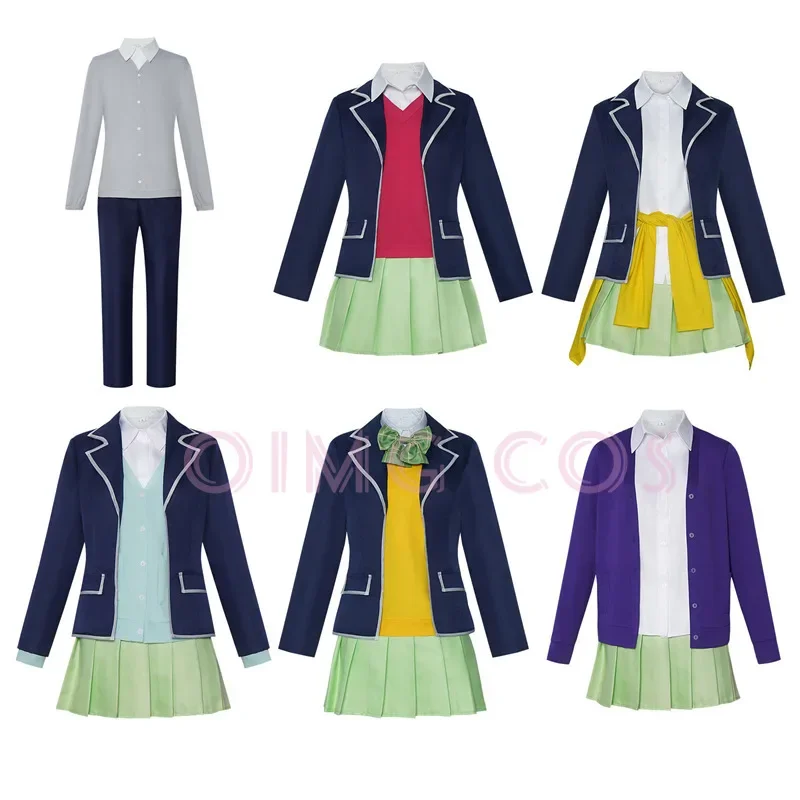 Image of The Quintessential Quintuplets Uesugi Fuutarou Nakano Cosplay Kostüm Ichika Uniform Erwachsene Anime Party Frauen Kostüme Spiel