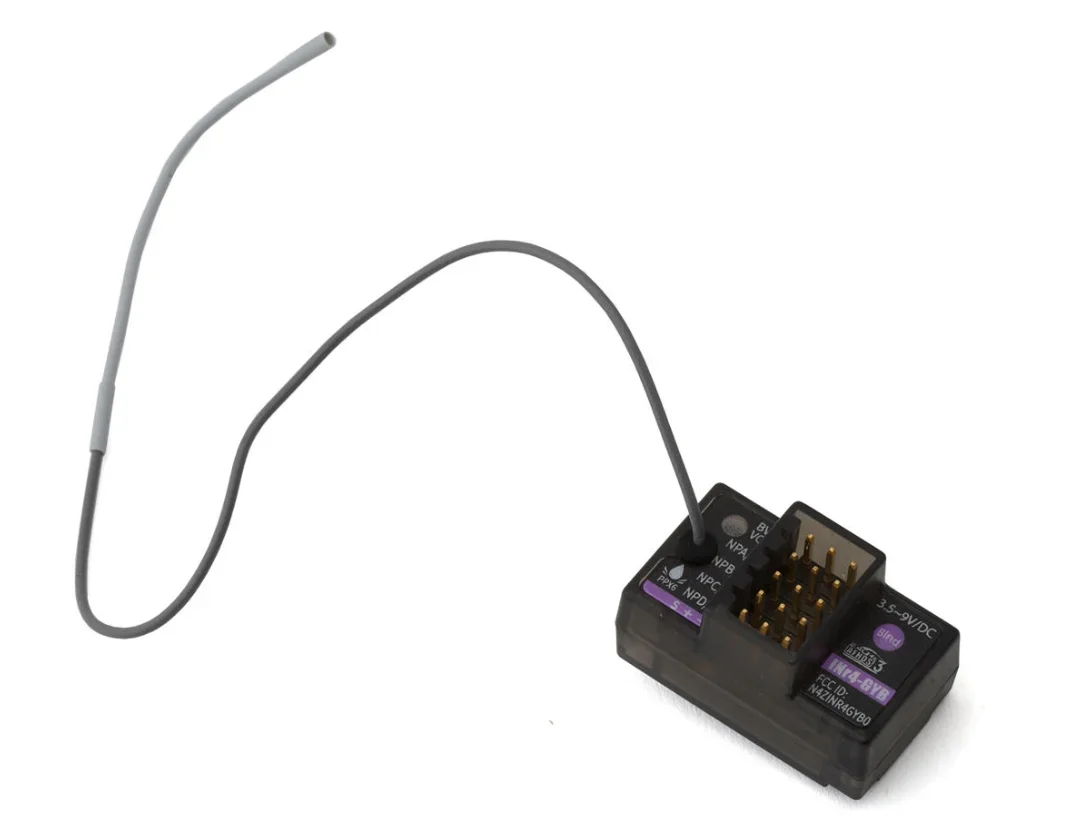 TopsFlysky INR4-GYB 4-Channel 2.4GHz AFHDS3 ISM Receiver W/Gyro RX For Off-Road Cars/truck TX