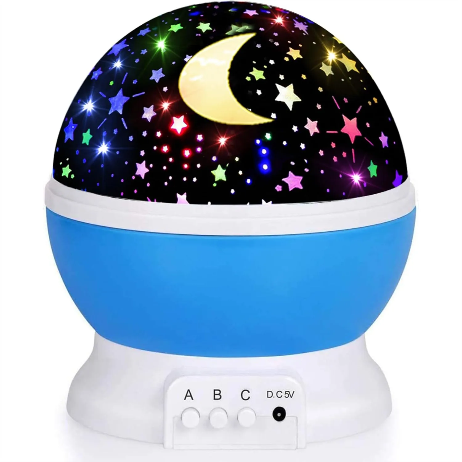 

Night Light Projector for Kids, Starry Sky Baby Night Light with 360° Rotation, Bedroom Decor