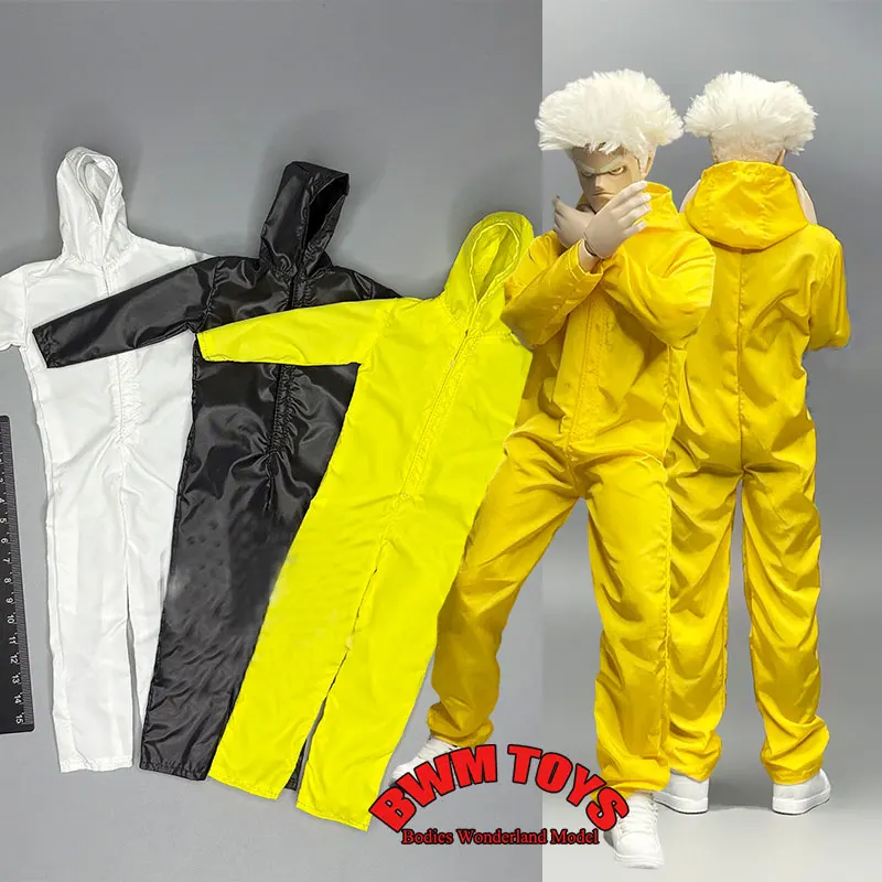 

In Stock CROWDHTOYS 1/6 Scale Male Soldier Trendy Hooded Casual Jumpsuit Model Clothes For 12inch Action Figure Doll
