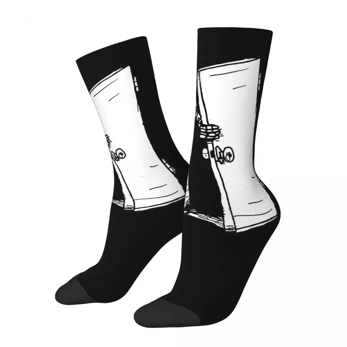 Adults Men Socks Misfits Skull Coming Clean Skeleton Stockings Autumn Korean High Quality Socks Pattern Running Sports Anti Sock