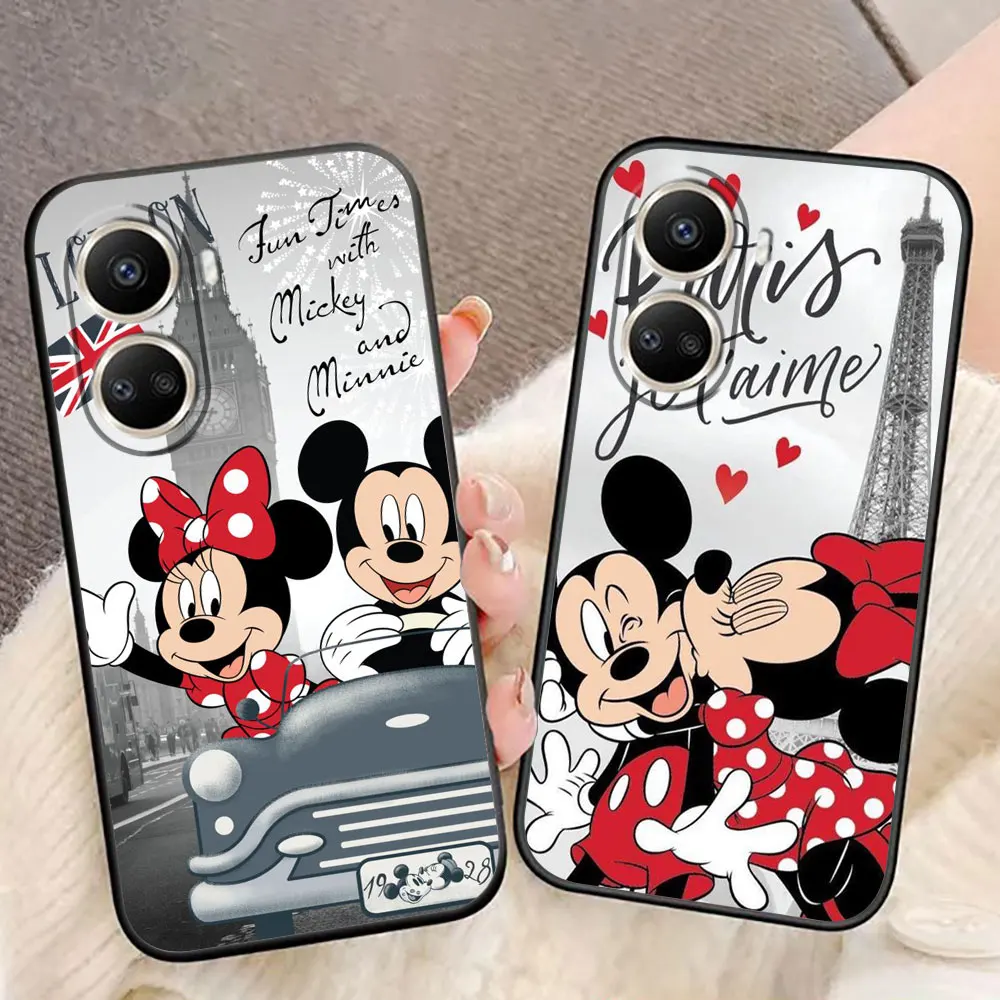 

Disney Cute Mickey Minnie Mouse Phone Case For HUAWEI NOVA 3I 7I 8I 9SE P30 Y9 HONOR 8X 9X 20 90 X6B X7A X7B X8B X9 X9B X9A Case
