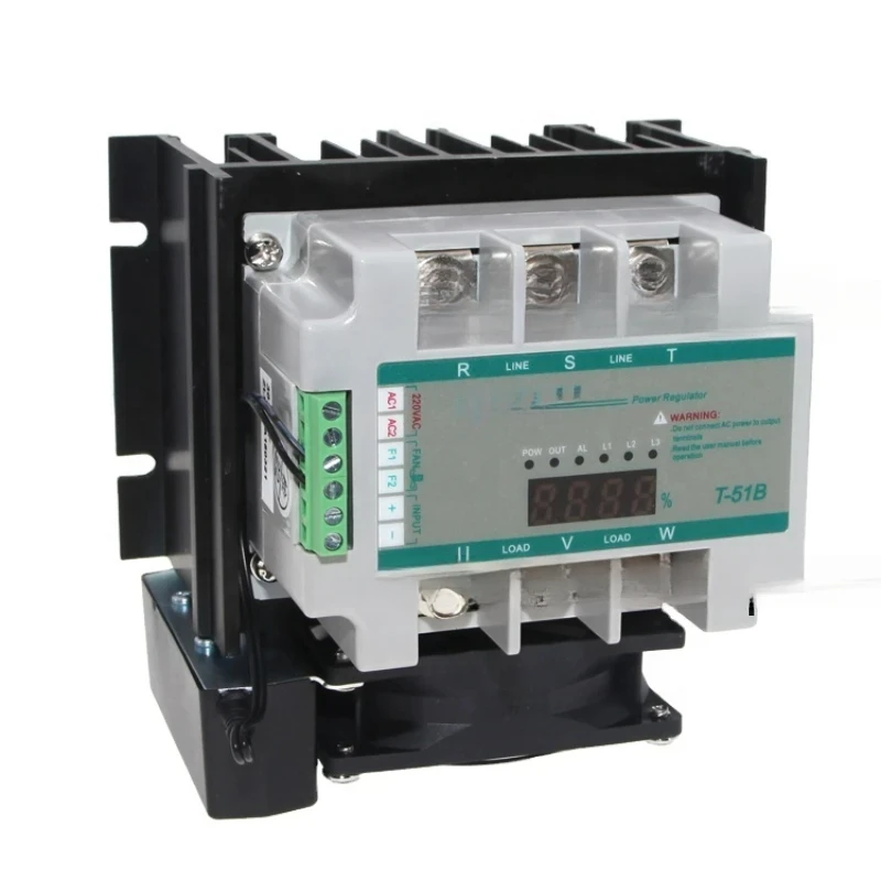 

T51-B 40Amp 60 AMP Maxwell Gmax T6/T7 Intelligent 0-10V 4-20MA Input Scr Power Regulator