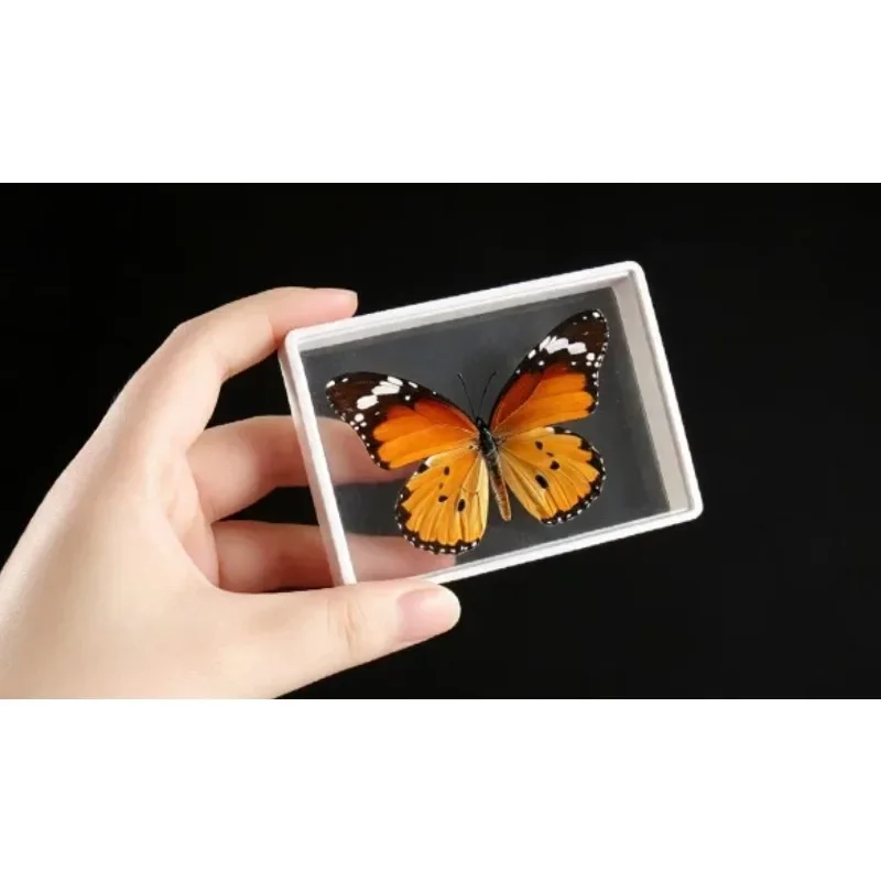 Magician Props Omni Butterfly Playing Cards Magic Trick Visual Clear Deck Card Transformation Illusion Professional Close Up