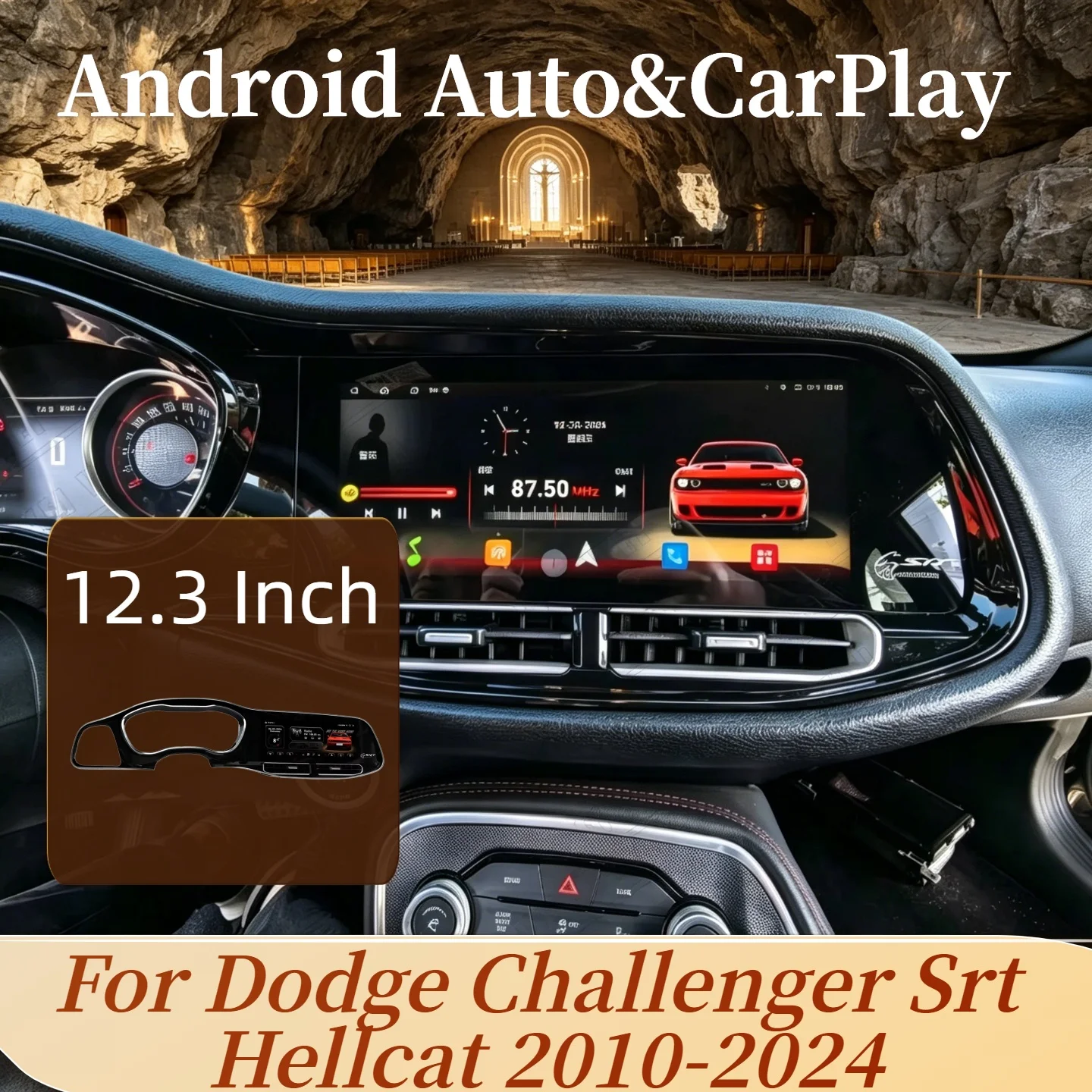 Android 14 Auto CarPlay 12.3