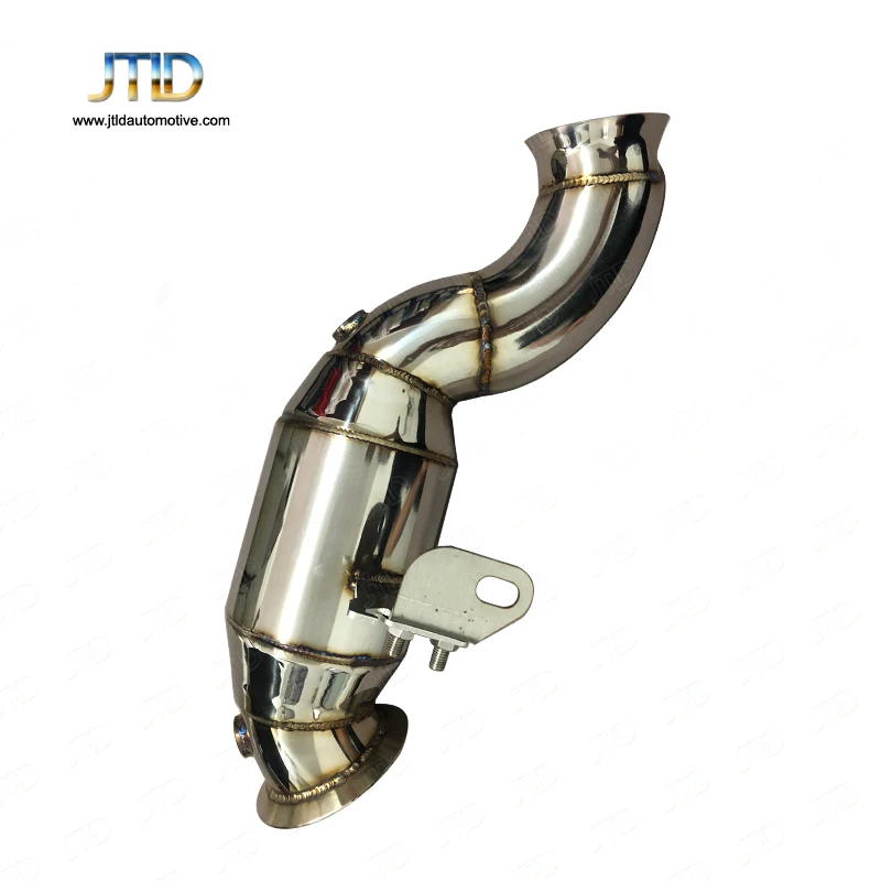 

High Flow Polished Catless Exhaust Down Pipes for Mercedes-benz GLC250 4matic LHD Downpipe