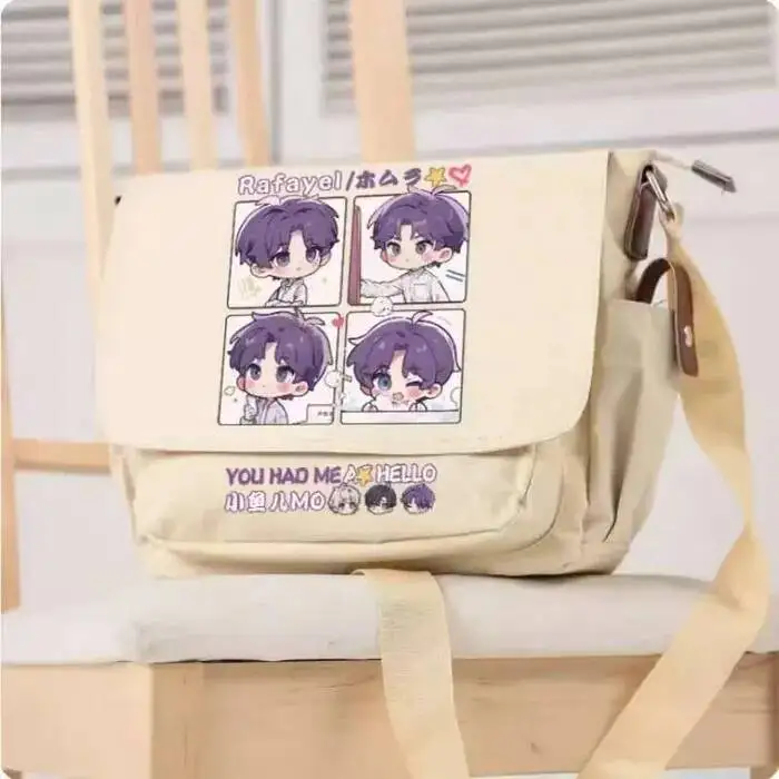 

Love And Deepspace Rafayel Cosplay Casual Oxford Messenger Schoolbag Shoulder Bag Student Teenager Gift B1251 Anime