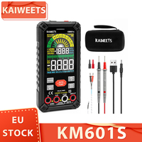 KAIWEETS KM601S Digital Multimeter 10000 Counts True-RMS Meter Smart Mode Manual Mode Rechargeable Battery Flashlight Auto-Lock