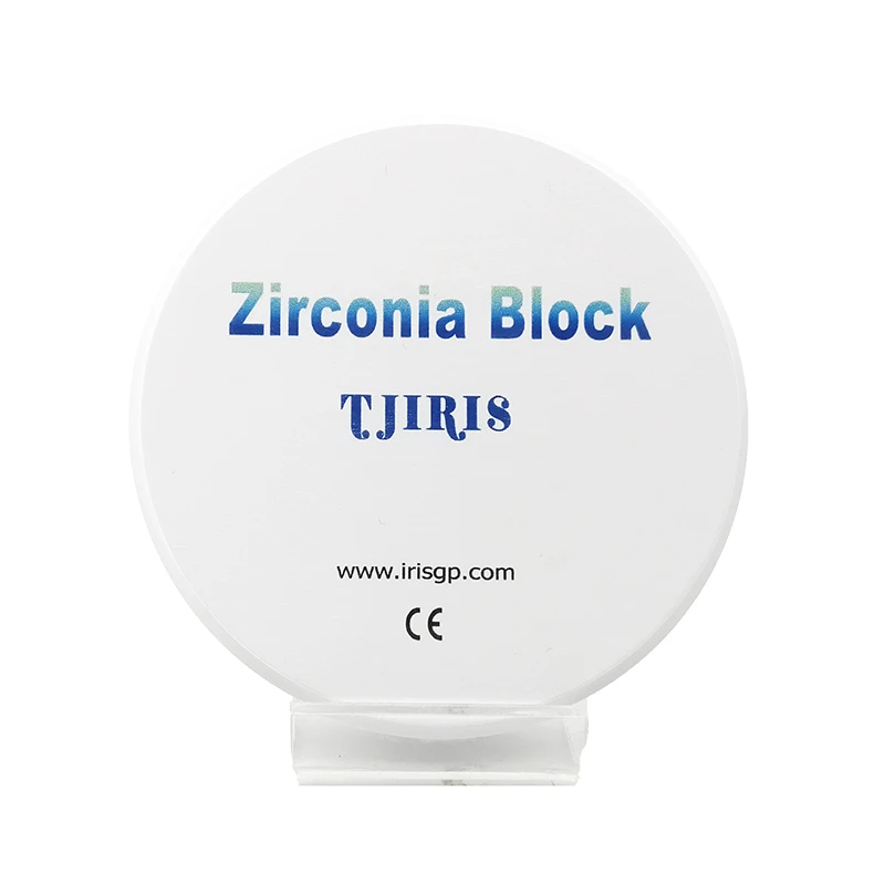 1 Stuk Dental Zirconia Block for All Dental Prosthetic 98*10-25MM HT/ST Zirconia Ceramic