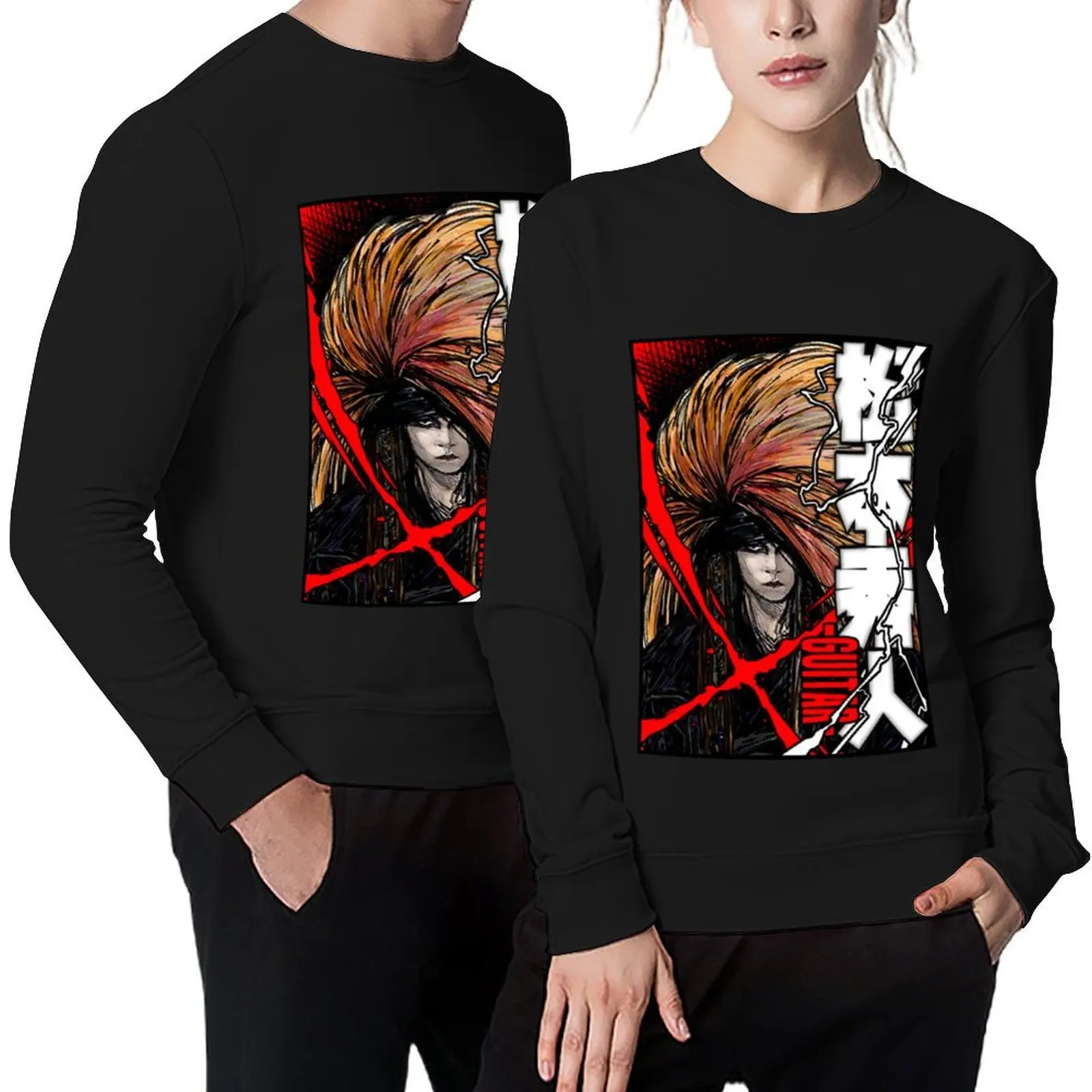 ocultar (Hideto Matsumoto) de X Japón - Red X Promo Jersey chándal blusa chándales ropa masculina sudaderas estéticas