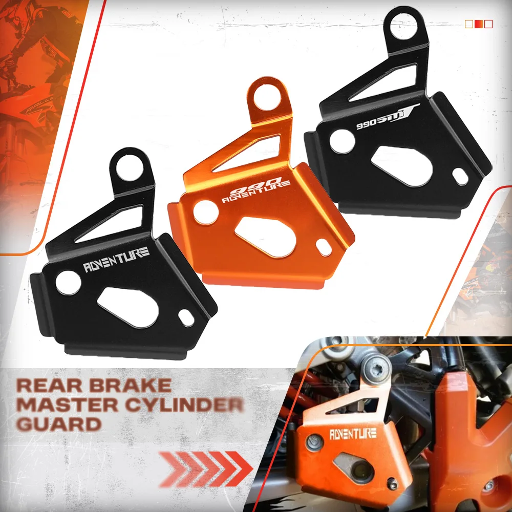 

Motorcycle Accessories Rear Guards Brake Reservoir Pump Protector For KTM 950 990 ADVENTURE SUPER ENDURO SUPERMOTO SMT ADV Cover