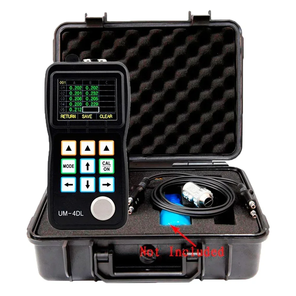 UM-4DL A-Scan Snapshot Through Paint Coating Ultrasonic Thickness Measurement Gauge