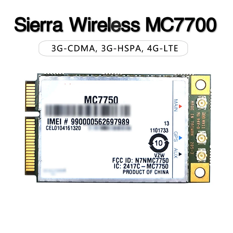 Wireless MC7750 4G CARD LTE 700M (B13) for US Wireless Module GOBI4000