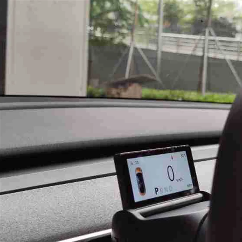 

Car Head Up Display Instrument Panel Smart LCD Digital Display Screen HUD Car Data For Tesla Model 3/Y