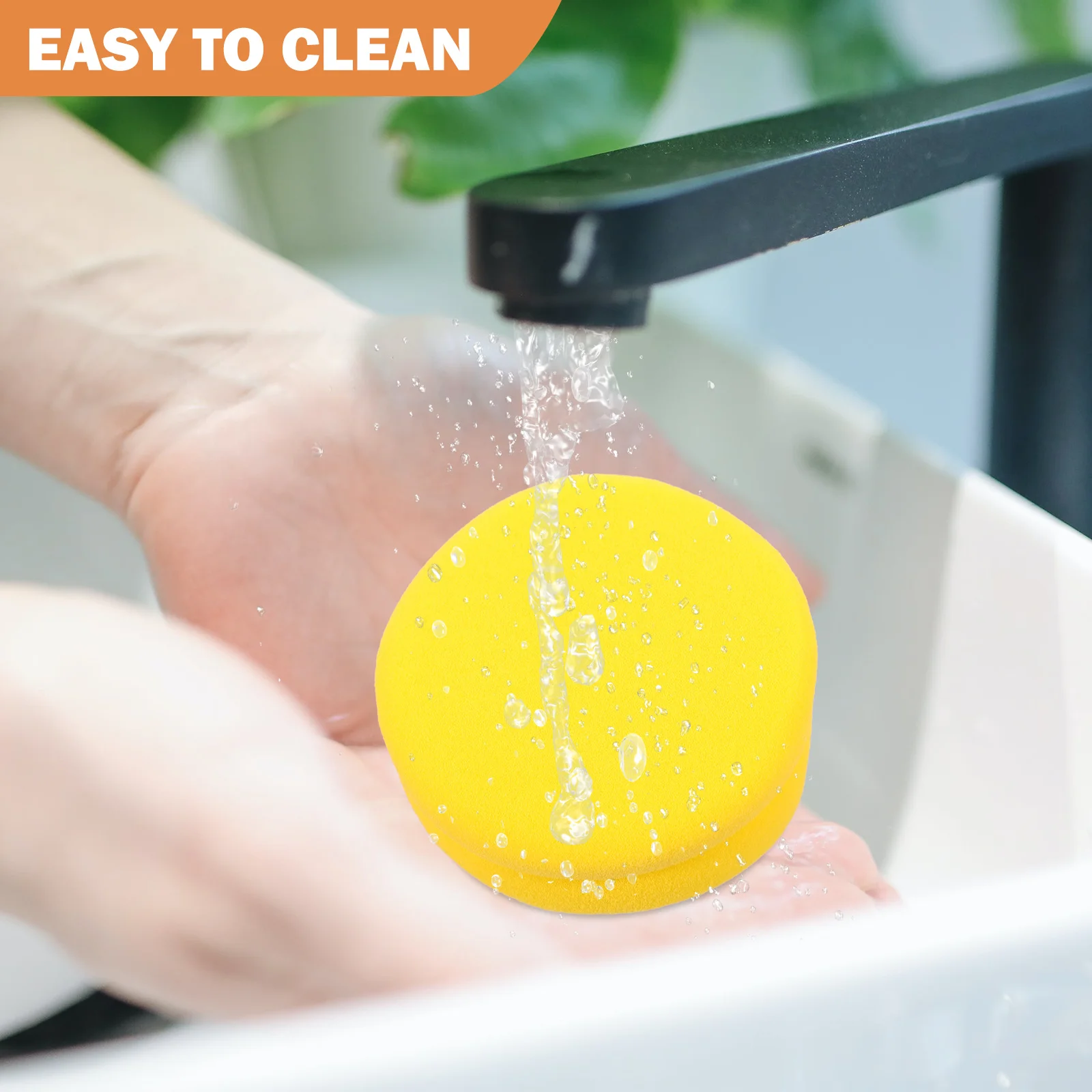 

2Pcs Kids Drawing Sponge Round DIY Painting Tool for Crafts Watercolor Art Sponge Painting Set DIY Graffiti Sponges