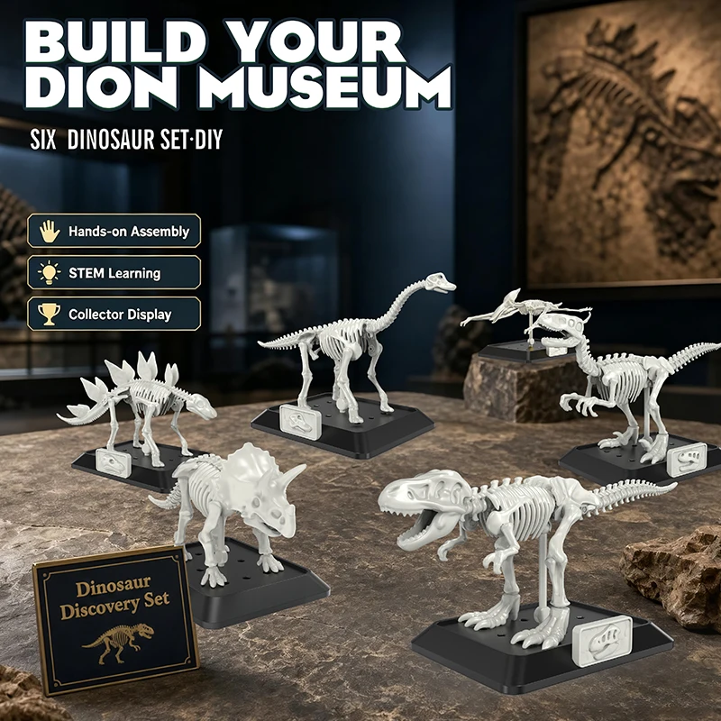 Symulacja Skamieniałości Dinoz – Model Kit Dinosaur recenzja i cena