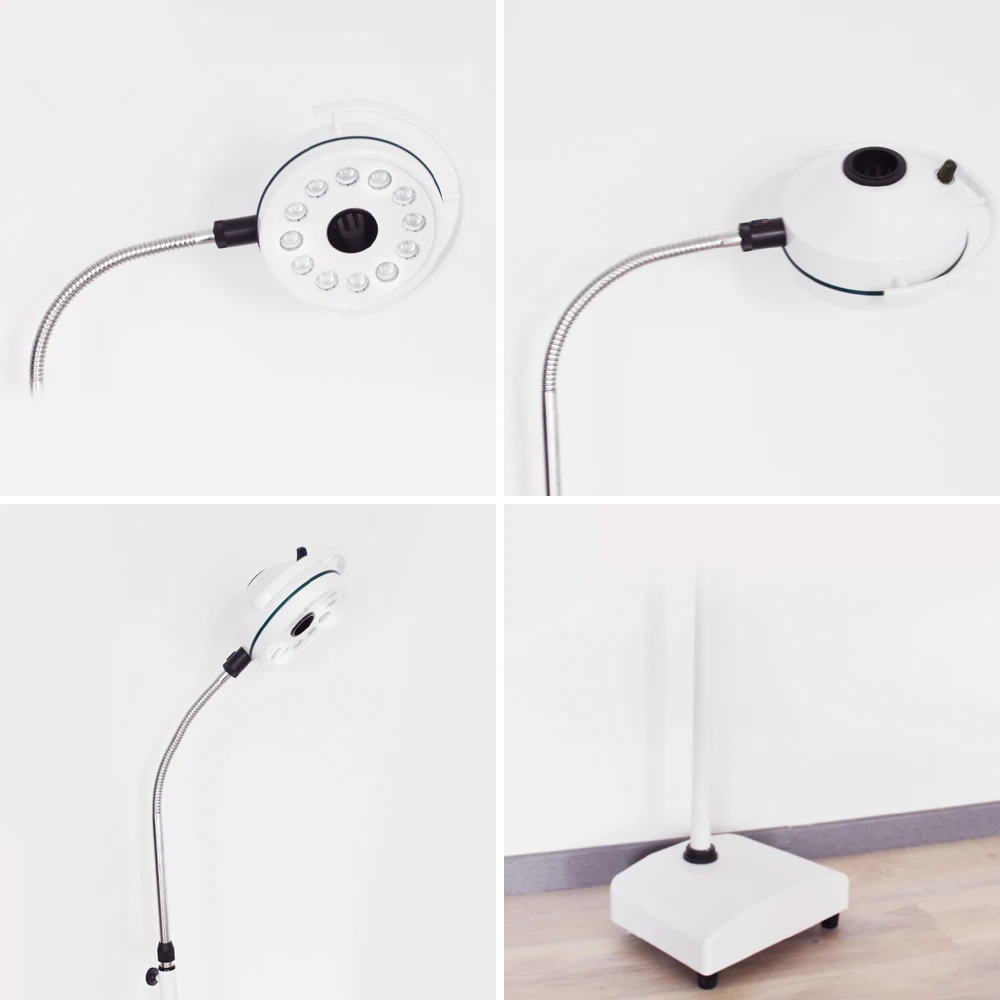 HV-2012L-1 12 HOLES LED hanging/leg/ceiling portable examination light height adjustable for hospital surgery use