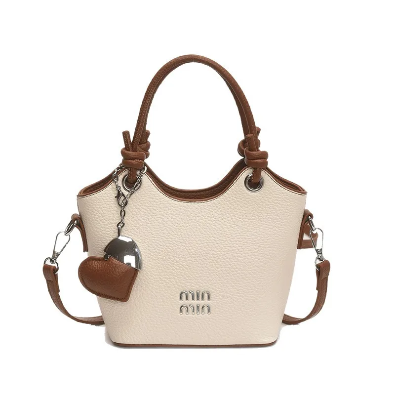 

​2025 SS Women's Spacious Tote Bag Casual Minimalist Solid Color Crossbody Purse Top Handle Work-Ready Versatile Chic​