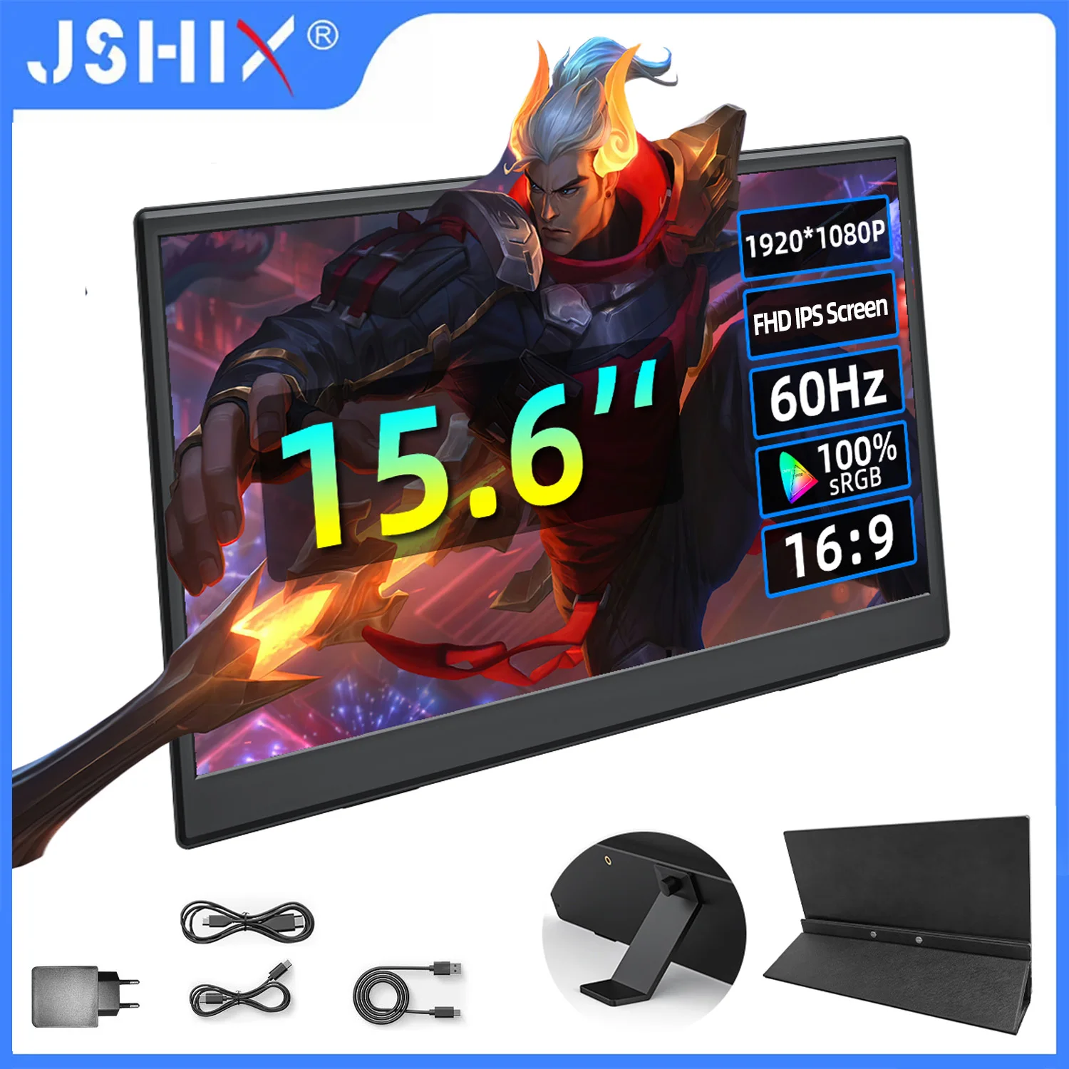 chuifav-156-inch-portable-monitor-gaming-accessory-for-notebook-laptop-pc-nintendo-switch-ps4-xbox-series-s-steam-deck