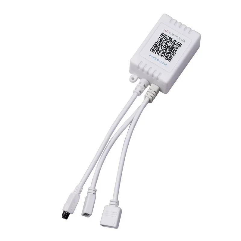 وحدة تحكم RGB محمولة ومتينة وقابلة لإعادة الشحن مع 2 مصباح LED للهواتف المحمولة، بلوتوث + ذكي بالأشعة تحت الحمراء