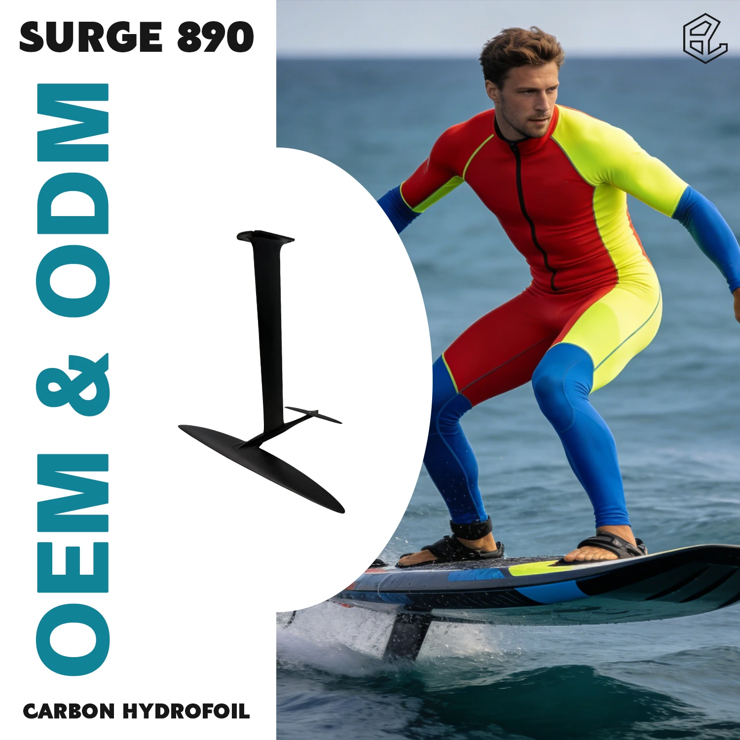 

Прямые продажи от производителя: переднее крыло SURGE 890 с карбоновым покрытием 835 кв.см, подходит для серфинга/SUP/вингфойлинга.
