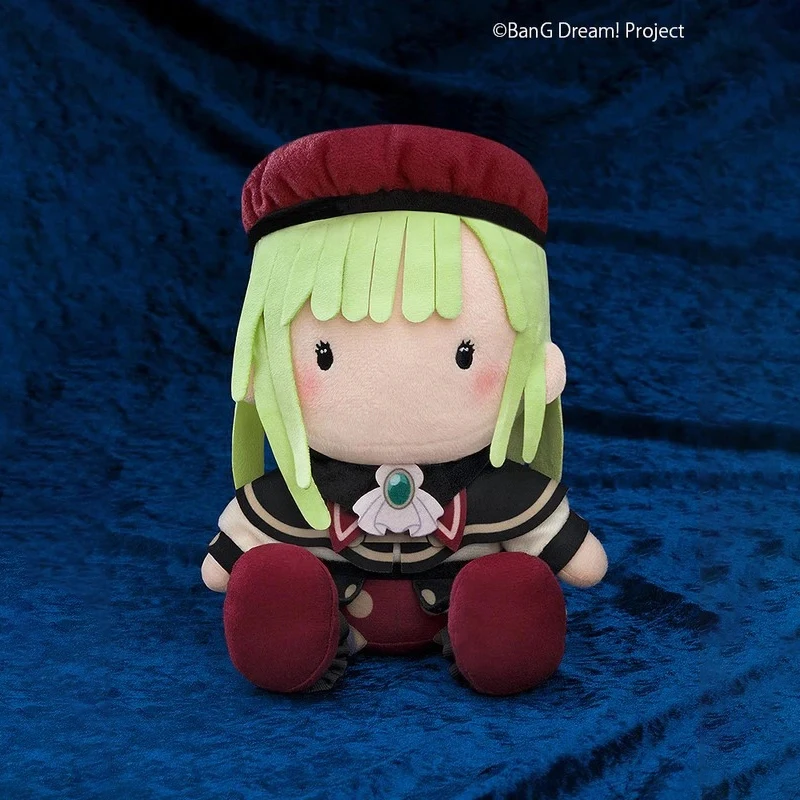 En Stock Original cgc BanG rêve Ave Mujica Wakaba Mutsumi assis en peluche véritable Kawaii Anime modèle jouets à collectionner 17CM