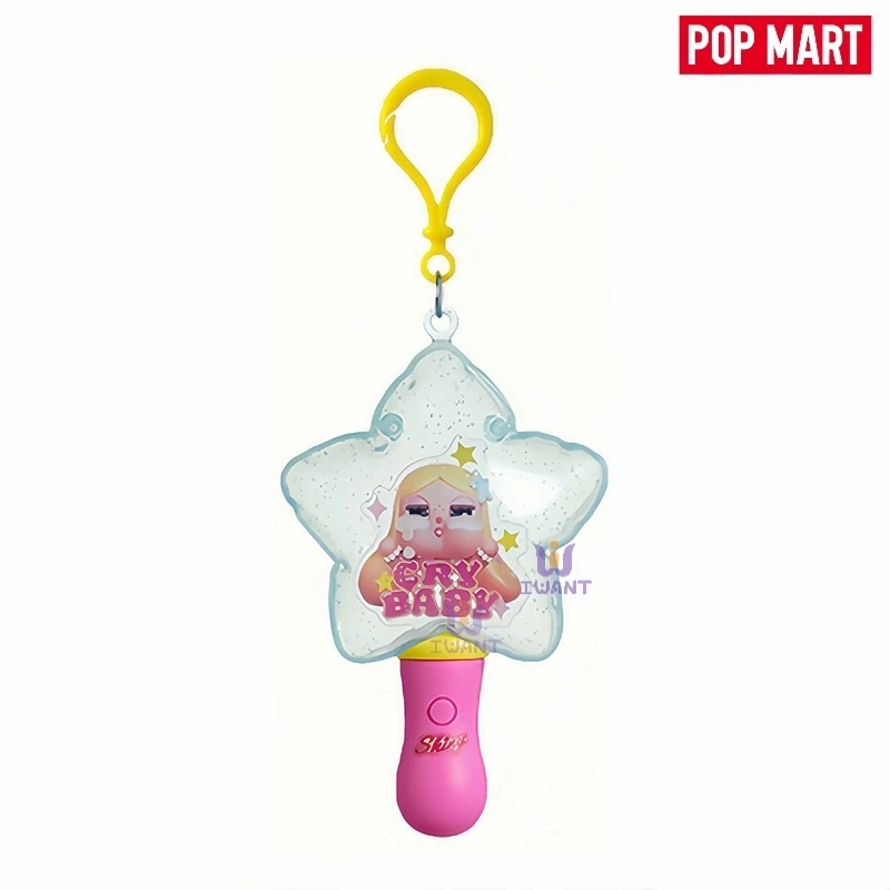 

POPMART CRYBABY SHINY SHINY Series светящийся кулон слепая коробка периферийная поддержка легкая игрушка коллекция-сюрприз подарки на день рождения