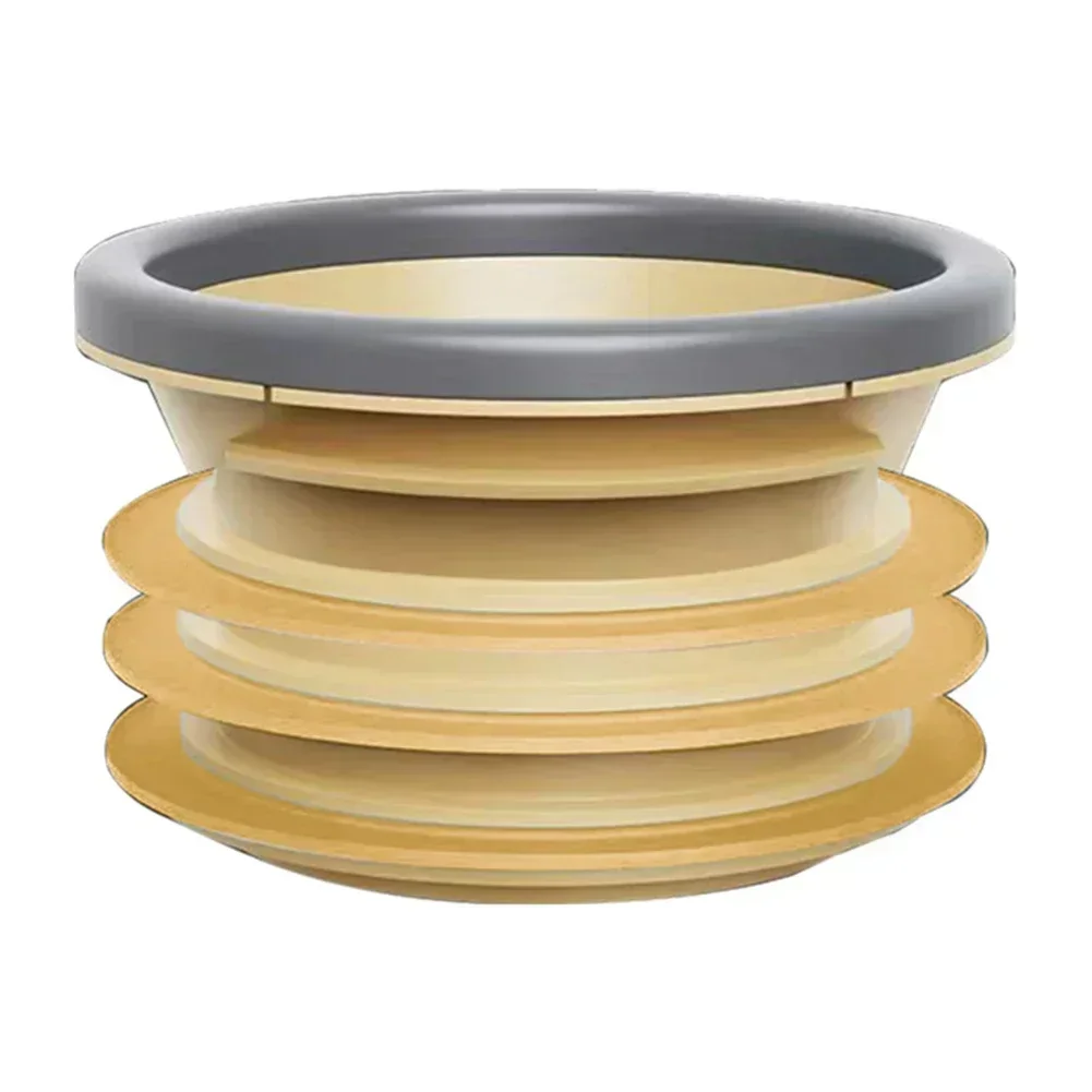 

Размер установки унитаза, как показано на рисунке. Уплотнение для напольного выхода. Профилактика утечек. Прочность и сопротивление. Простая установка.