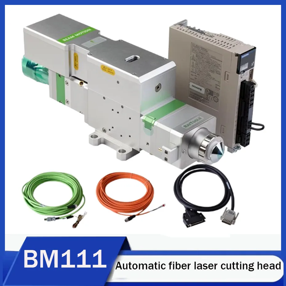 

Raytools BM111 metal cutting automatic focusing CL100 F125mm/CL100 F155mm/CL100 F200mm fiber laser cutting head