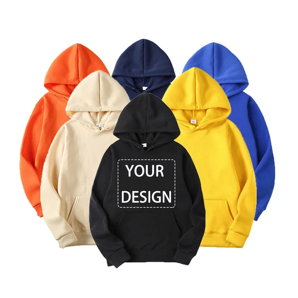 

Custom Sweatshirts Make Your Design Logo Pictures or Texts Printed Women hoodies Original Design Special Gifts for Friends