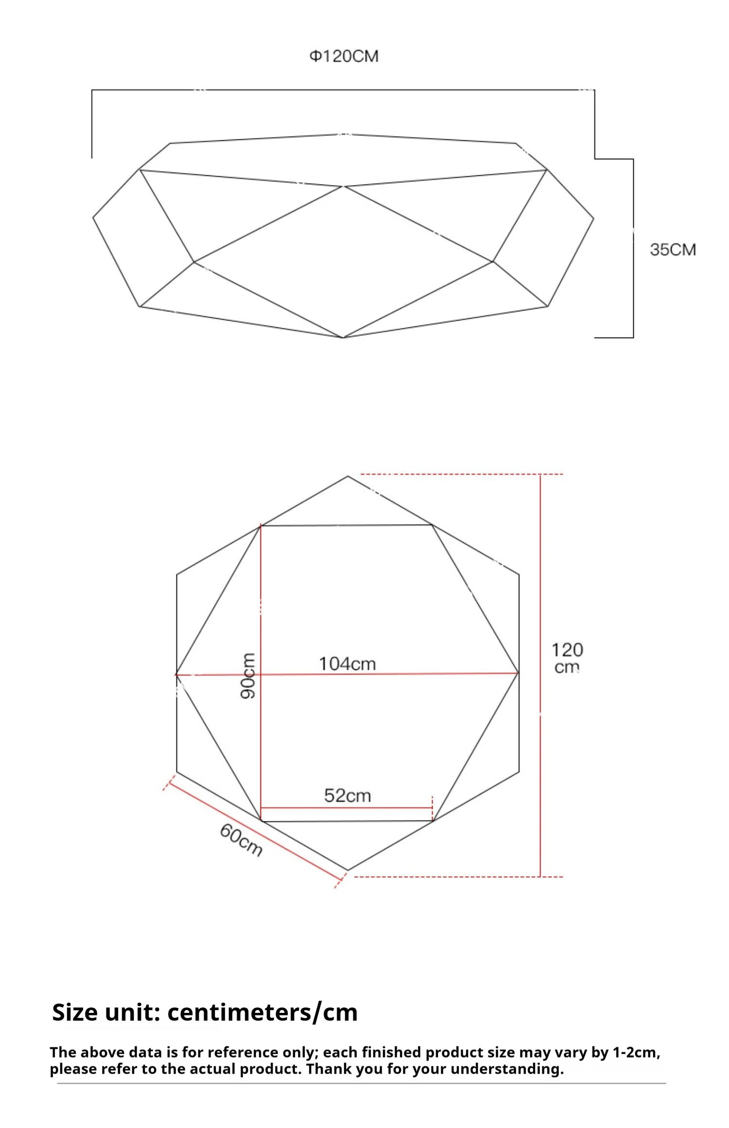 Geometric Marble Coffee Table, Nordic Minimalist Design for Any Space, Heat & Scratch Resistant, Artistic, Customizable