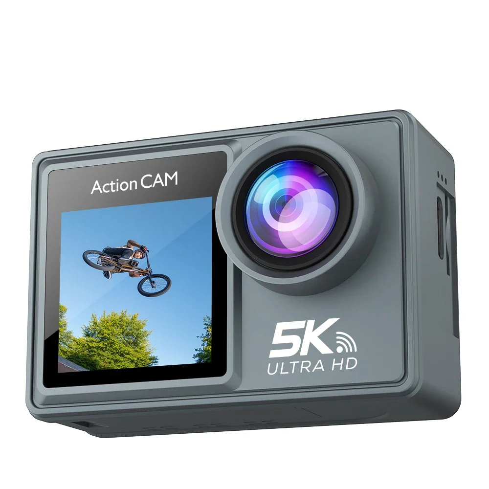 

Waterproof Action Camera 5k Motorcycle Action Sports Camera Vlogging Camara