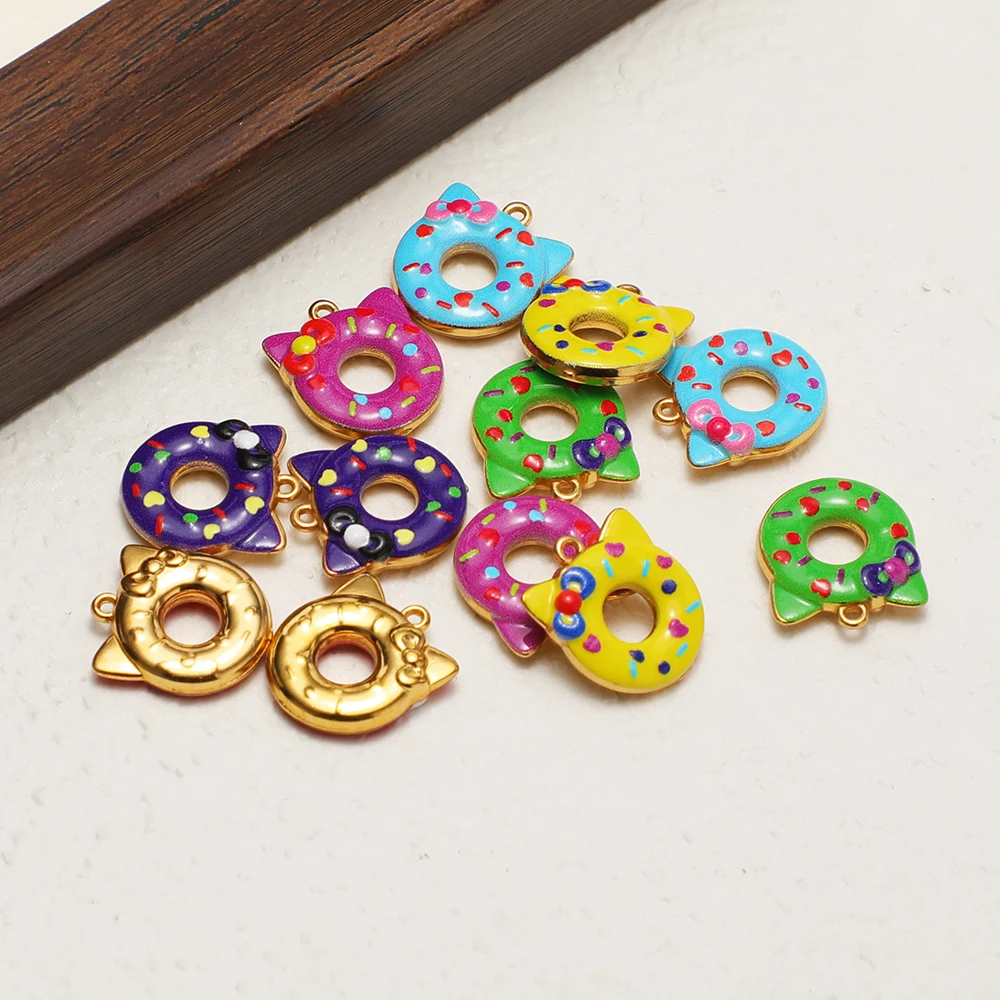 4Pcs Stainless Steel Donut Cut - Jewelry Making For 5 Year Old ulasan dan harga