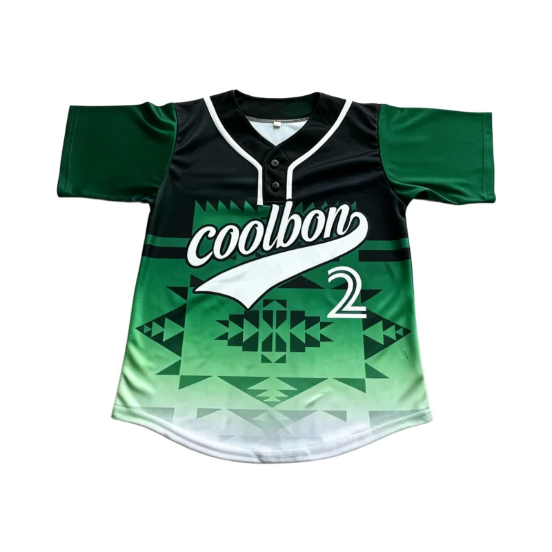 Fashion Streetwear Sublimation Baseball Jersey Customizable Colors And Team Logo Men's Comfortable Sportswear