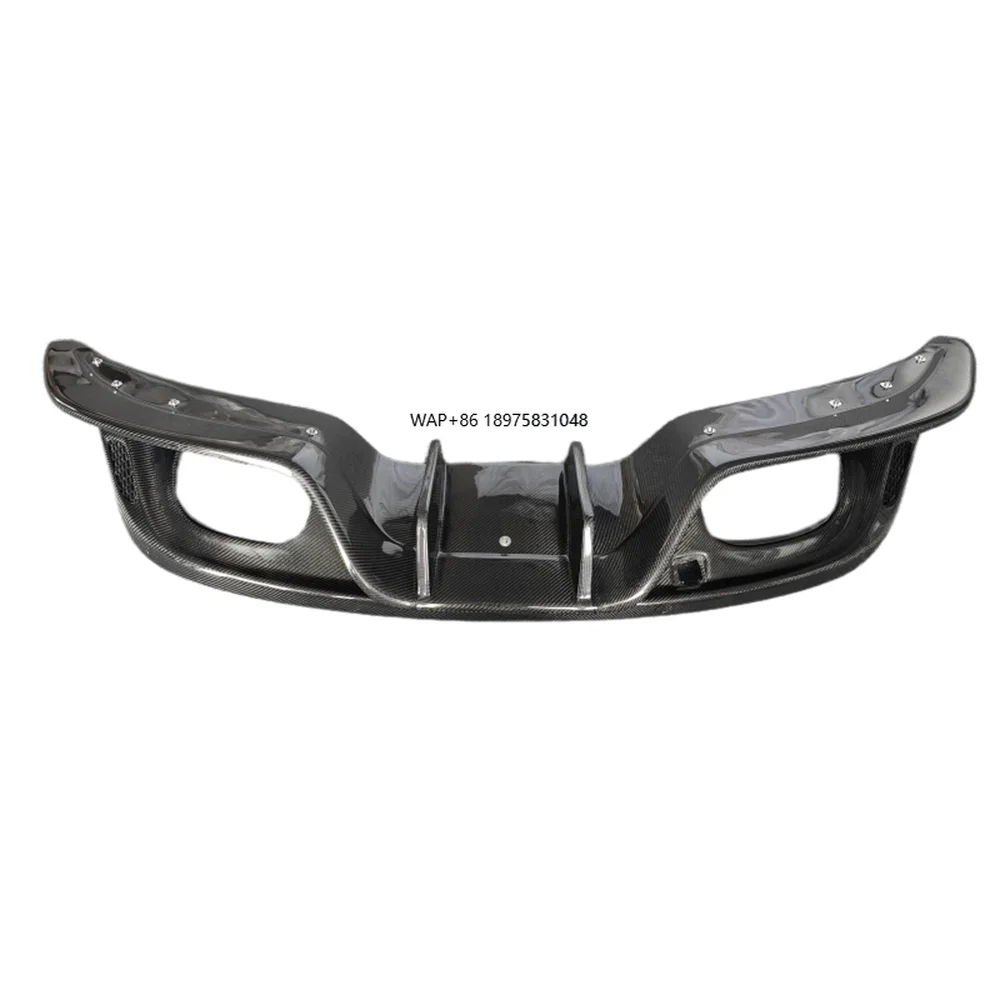 

Body Kit Genuine Carbon Fiber B-style Front Bumper Lip Front Lip Rear Diffuser Body Kit for F-TYPE