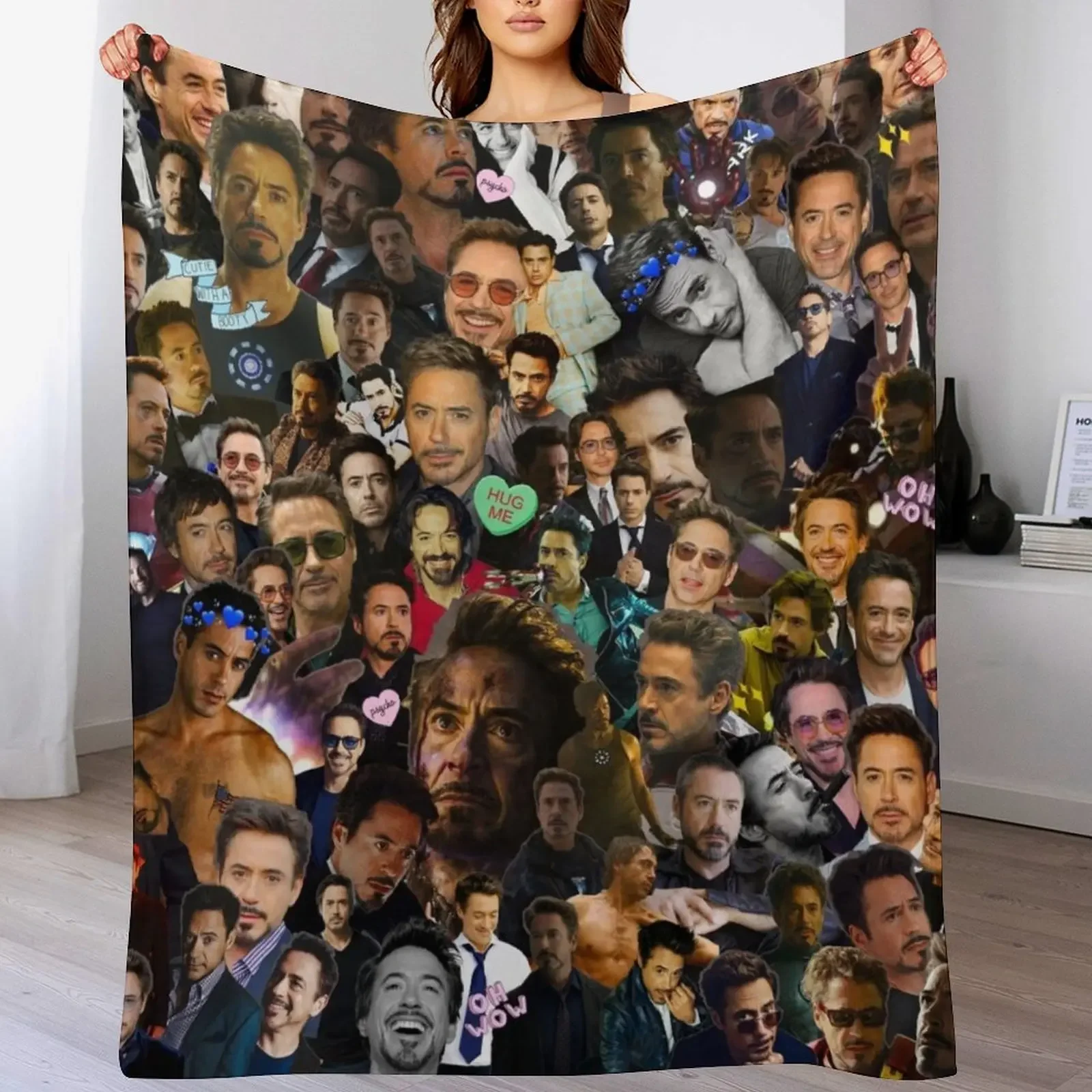 

Robert Throw Blanket Soft Sherpa Fleece Warm Blanket for Winter